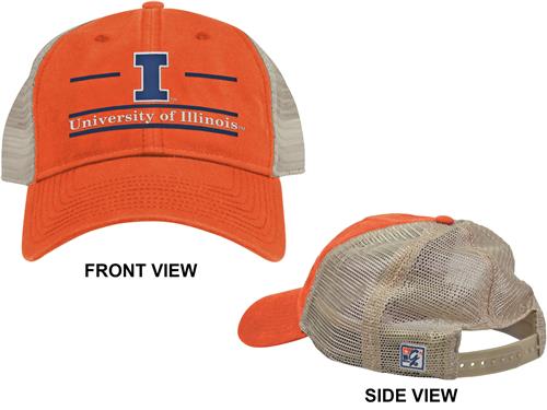 The Game Illinois Snapback Split Bar Cap (dz)