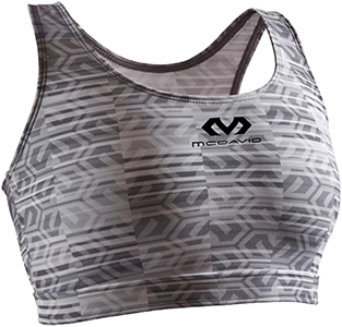 McDavid Womens Lined Racer Back Sports Bra - Soccer Equipment and Gear