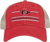 The Game SDSU Snapback Split Bar Cap (dz) The Game SDSU Snapback Split Bar Cap (dz)