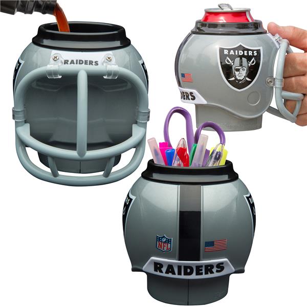 NFL Las Vegas Raiders Logo and NFL Shield Ceramic Mug