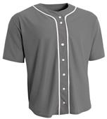 A4 Adult/Youth Full Button Baseball Jersey