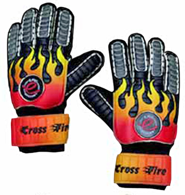CrossFire (Finger-Protected) Soccer Goalie Gloves