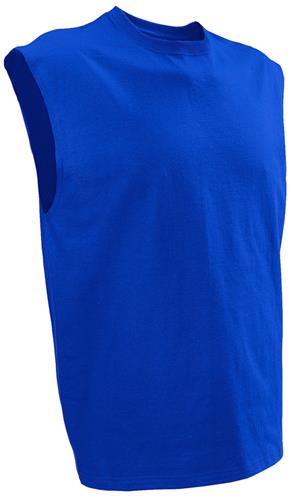Russell Men's AXL "Oxford" Essential Muscle T-Shirt C/O