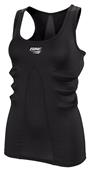 Womens BLACK Vented/ Padded Racer Back Tank Top CO Womens BLACK Vented/ Padded Racer Back Tank Top CO