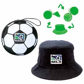 MLS Soccer Hat with Carry Caseunique
