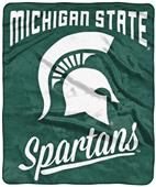 Northwest NCAA Michigan State Alumni Raschel Throw Northwest NCAA Michigan State Alumni Raschel Throw