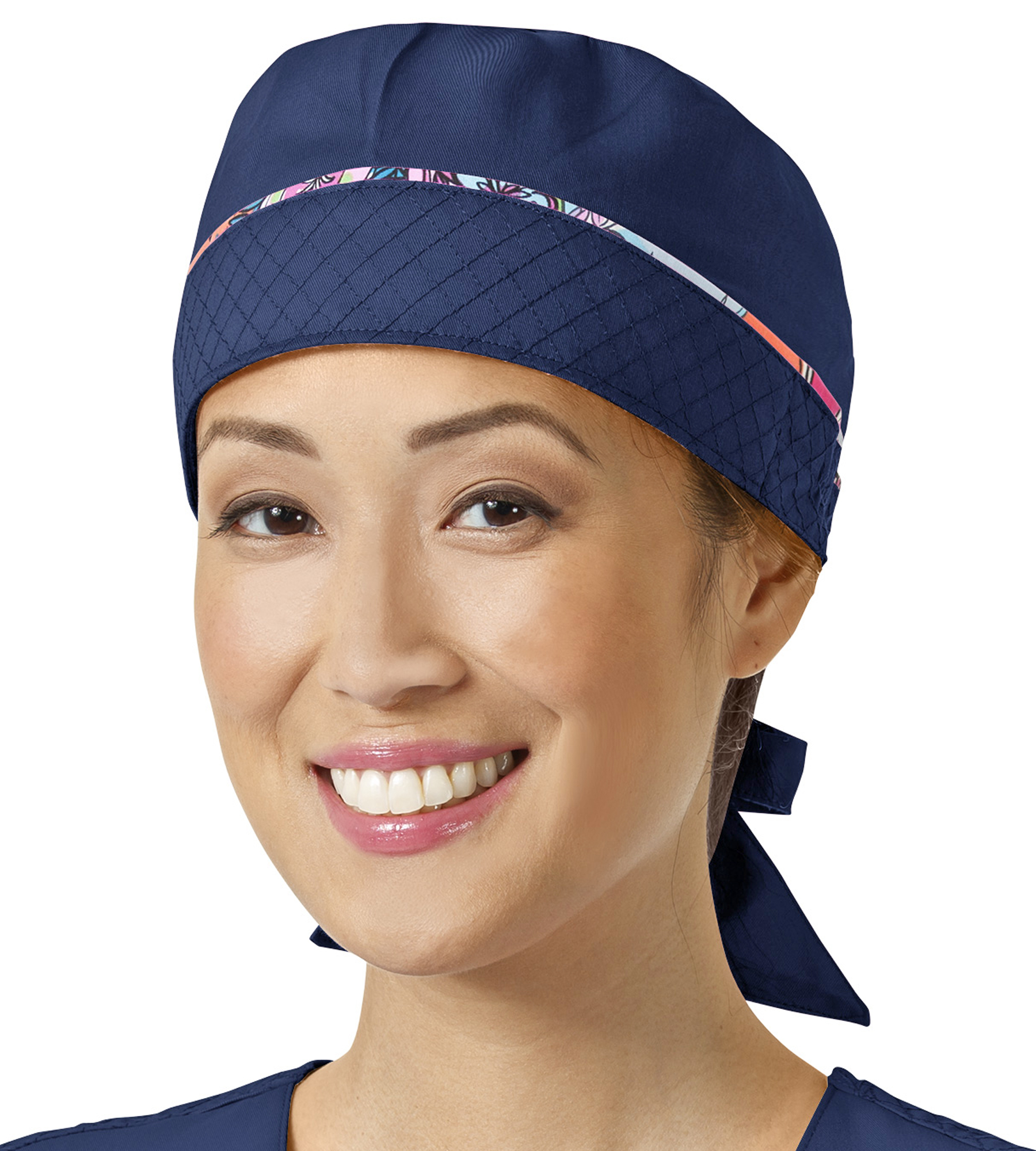 E131766 Vera Bradley Womens Tie Back Scrub Hat