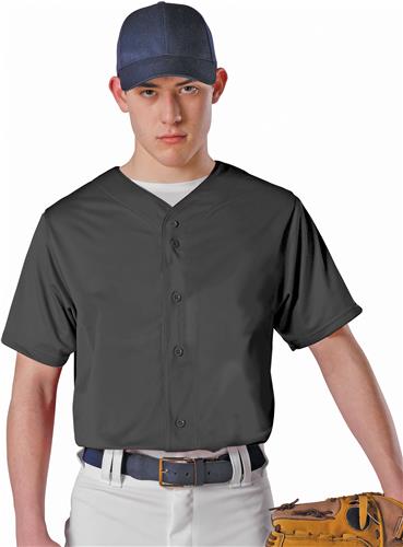 Alleson Adult/Youth Faux Mesh Baseball Jersey. Decorated in seven days or less.
