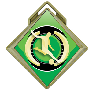 Hasty Award G-Force 3" Medal Halo Soccer