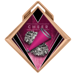 Hasty Award G-Force 3" Medal Spectra Cheer. Personalization is available on this item.