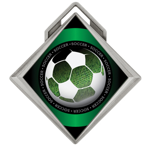 Hasty Award G-Force 3" Medal Sport Soccer. Personalization is available on this item.