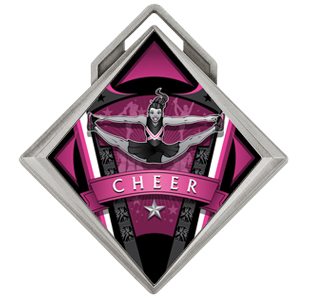 Hasty Award G-Force 3" Medal Varsity Cheer. Personalization is available on this item.