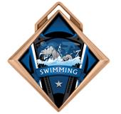 Hasty Award G-Force 3" Medal Varsity Swimming
