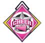 Hasty Excel 3" Yellow Medal All-Star Cheer Mylar