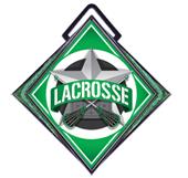 Excel 3" Green Medal All-Star Lacrosse Mylar