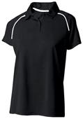 A4 Womens Moisture Management Polo Shirts CO A4 Womens Moisture Management Polo Shirts CO
