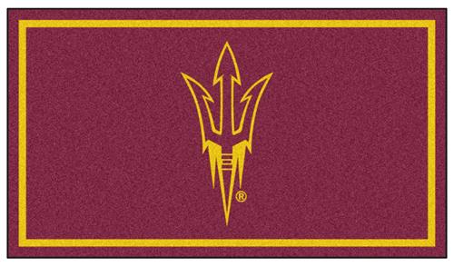 Fan Mats NCAA Arizona State University 3x5 Rug