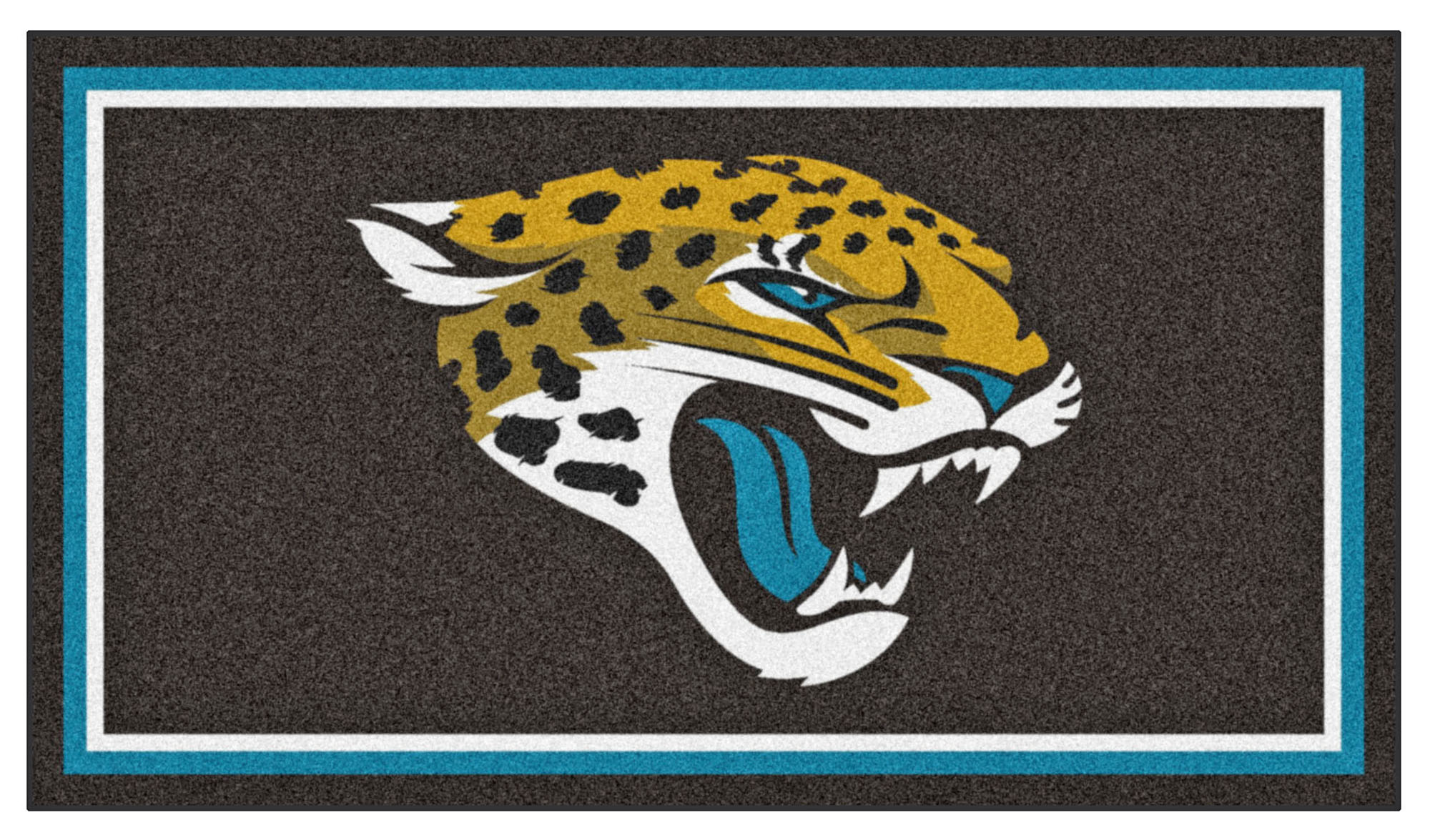E132426 Fan Mats NFL Jacksonville Jaguars 3x5 Rug