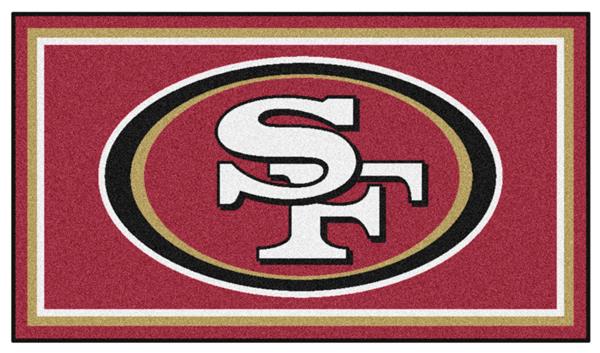 Fan Mats Nfl San Francisco 49ers 3x5 Rug Epic Sports