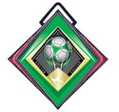 Hasty Excel 3" Maroon Medal G-Force Soccer Mylar