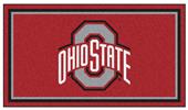 Fan Mats NCAA Ohio State University 3x5 Rug