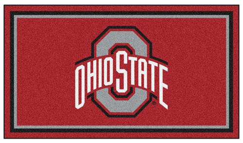 Fan Mats NCAA Ohio State University 3x5 Rug