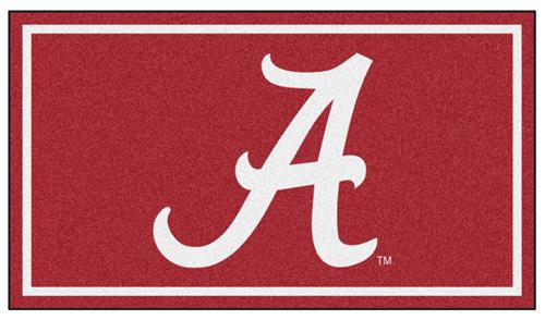 Fan Mats NCAA University of Alabama 3x5 Rug