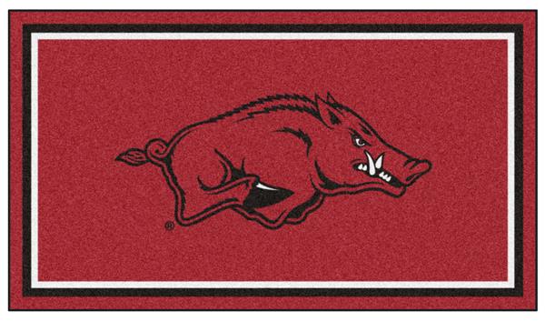 FANMATS NCAA University of Arkansas Razorbacks Vinyl Drink Mat