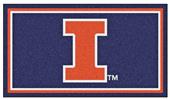 Fan Mats NCAA University of Illinois 3x5 Rug