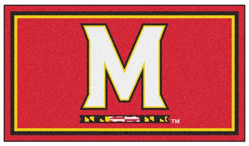 Fan Mats NCAA University of Maryland 3x5 Rug
