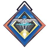 Hasty Excel 3" Orange Medal G-Force Swimming Mylar