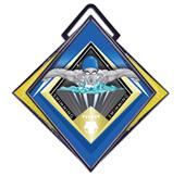 Hasty Excel 3" Yellow Medal G-Force Swimming Mylar