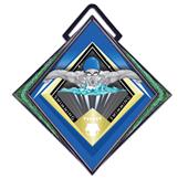 Hasty Excel 3" Green Medal G-Force Swimming Mylar