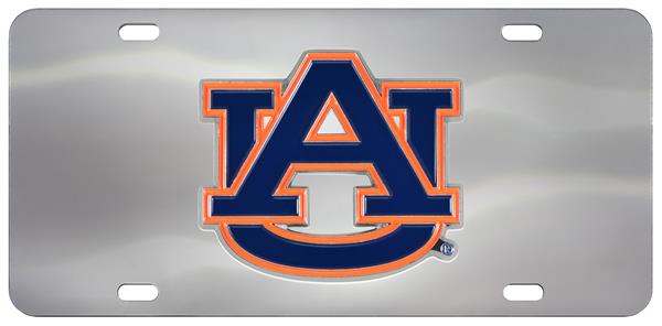 Fan Mats NCAA Auburn Diecast License Plate