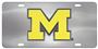 Fan Mats NCAA Michigan Diecast License Plate