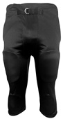 7-Pad Integrated Football Pants, Stretch (Pads Sewn In) Adult & Youth w/New Small Kneepads 