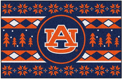 Fan Mats NCAA Auburn Holiday Sweater Starter Mat