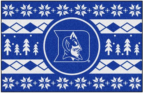 Fan Mats NCAA Duke Holiday Sweater Starter Mat