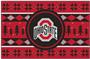 Fan Mats NCAA Ohio St. Holiday Sweater Starter Mat