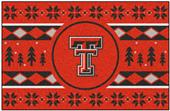 Fan Mats NCAA TTU Holiday Sweater Starter Mat