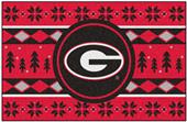 Fan Mats NCAA Georgia Holiday Sweater Starter Mat