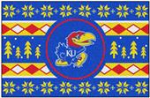 Fan Mats NCAA Kansas Holiday Sweater Starter Mat