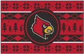 Fan Mats NCAA UofL Holiday Sweater Starter Mat