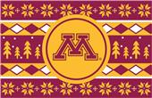 Fan Mats NCAA UMN Holiday Sweater Starter Mat