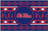 Fan Mats NCAA Ole Miss Holiday Sweater Starter Mat