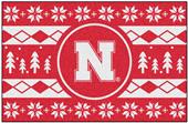 Fan Mats NCAA Nebraska Holiday Sweater Starter Mat