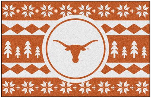 Fan Mats NCAA Texas Holiday Sweater Starter Mat