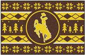 Fan Mats NCAA Wyoming Holiday Sweater Starter Mat