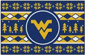 Fan Mats NCAA WVU Holiday Sweater Starter Mat