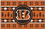 Fan Mats NFL Bengals Holiday Sweater Starter Mat